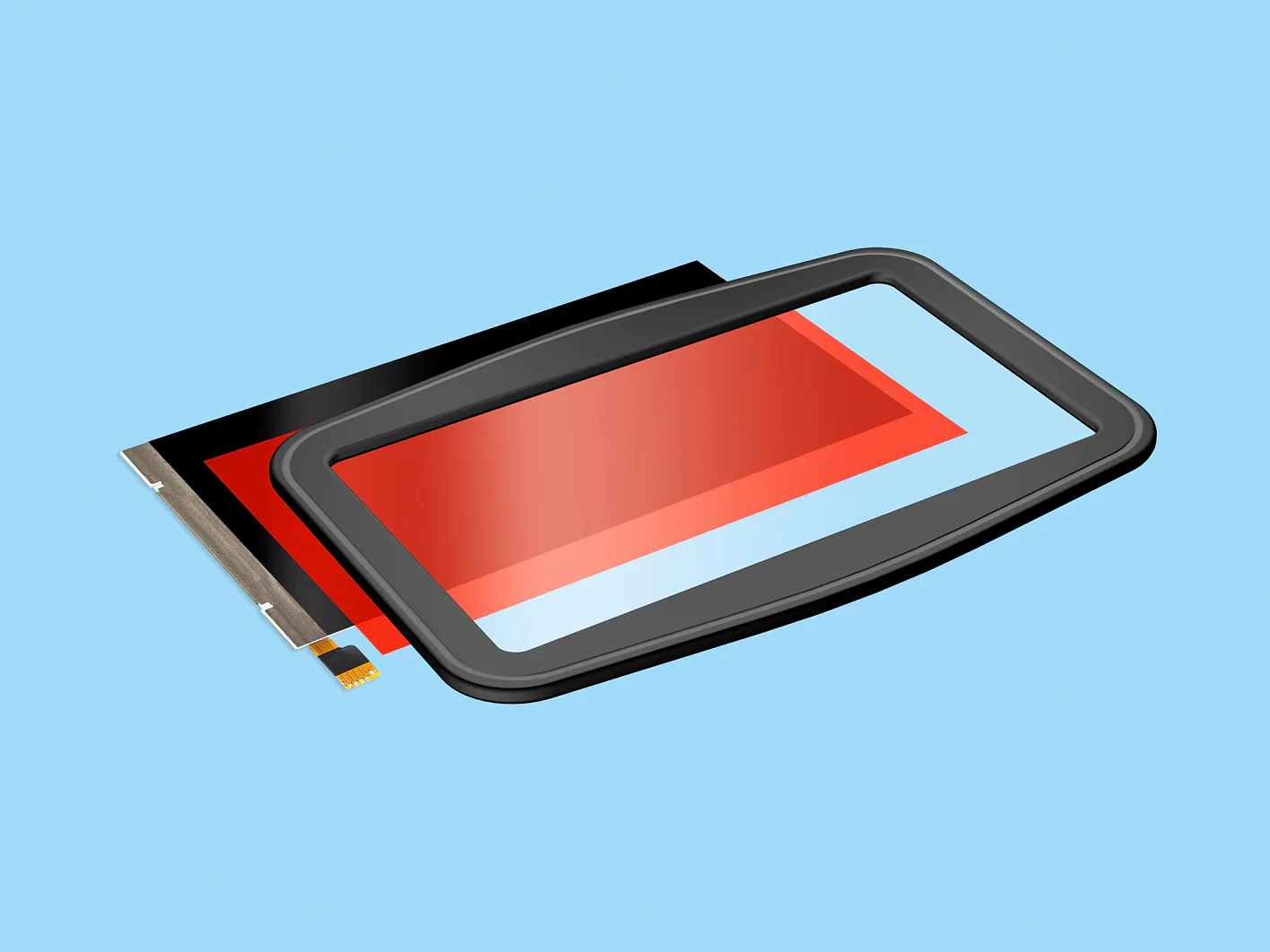 tesa-electronics-display-lamination-illustration